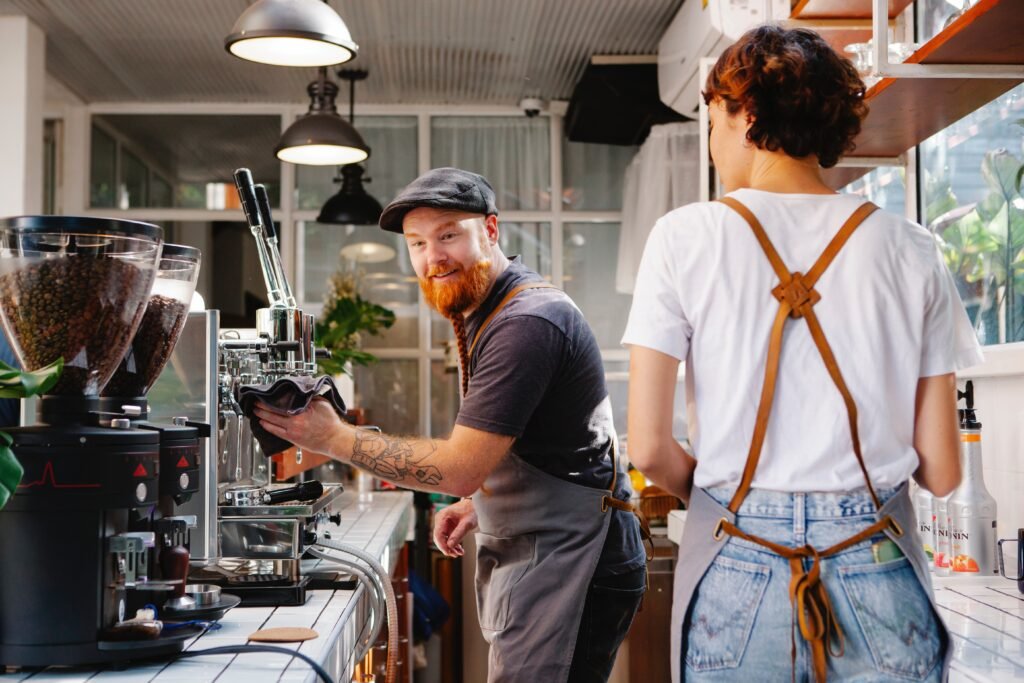 Kavos istorija. Barista modernioje kavinėje